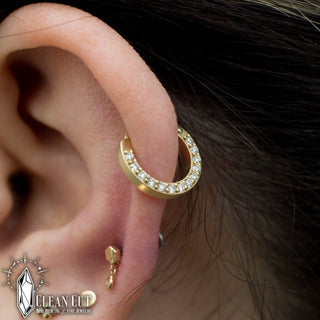 Real bling - Genuine Diamonds Gold Clicker