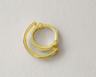 Swing wide - Statment 14k Clicker Ring