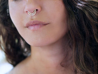 gold septum jewelry