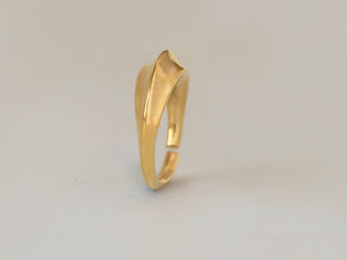 Shark - Solid Gold Seam Ring