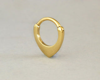 Tear Drop - 14k Solid Gold Clicker