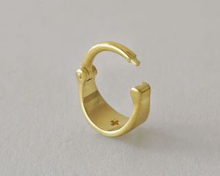 Basic Wide - 14K Septum Clicker Ring