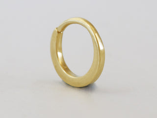 Square - Minimalist Gold Seamless Ring