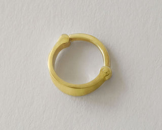 Basic Wide - 14K Septum Clicker Ring