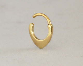 Tear Drop - 14k Solid Gold Clicker