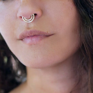 double bar septum ring