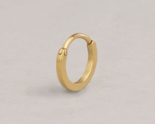 14k gols septum clicker