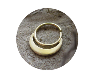 14k gold seamless ring